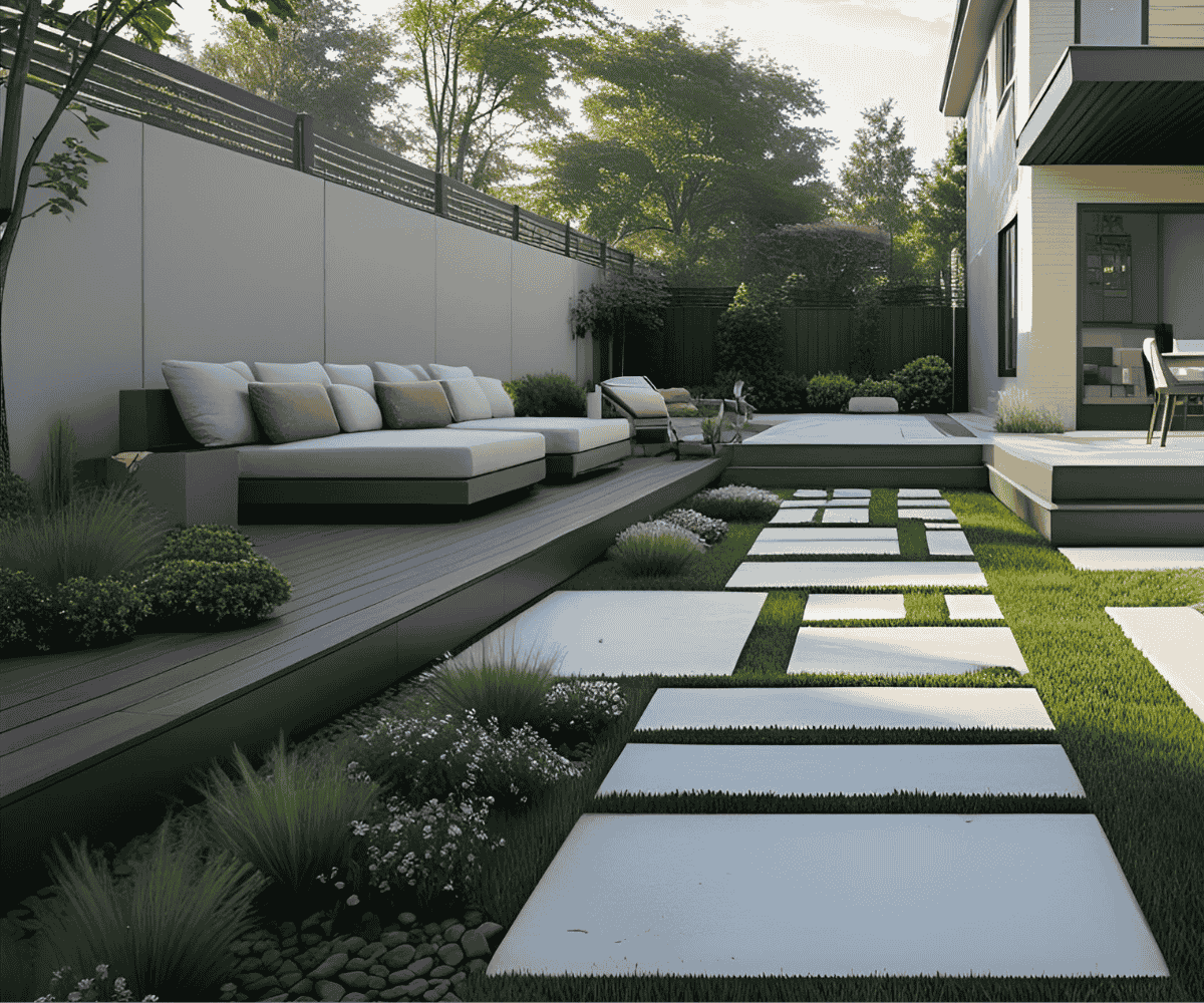 Backyard Turf Installation